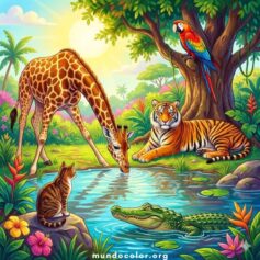 Dibujos de animales para colorear e imprimir gratis en alta calidad