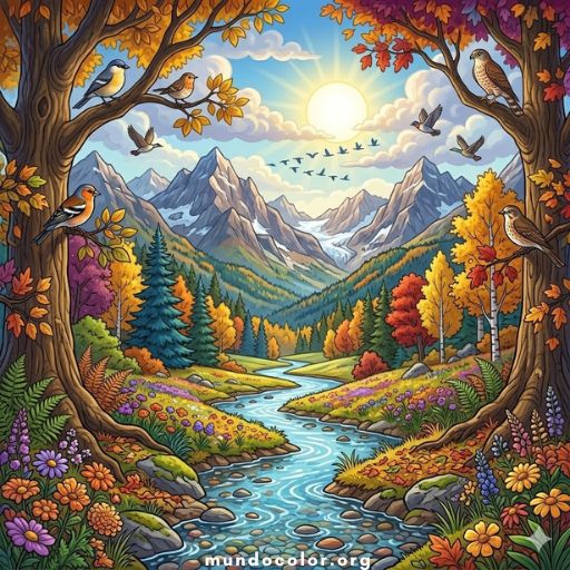 Розмальовки Naturaleza 🍀🌞