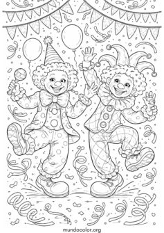 Payasos de Carnaval