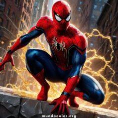 Dibujos de Spiderman para Colorear