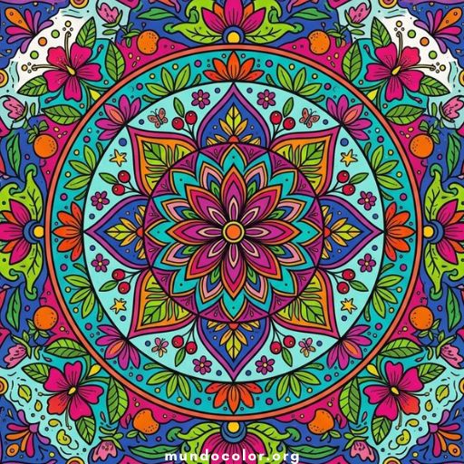 Розмальовки Mandalas