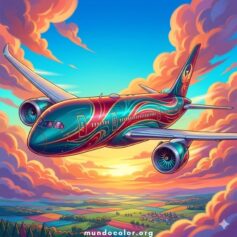 Dibujos de Aviones para Colorear – Gratis en PDF o JPG