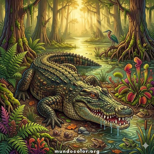 Розмальовки Cocodrilos 🐊