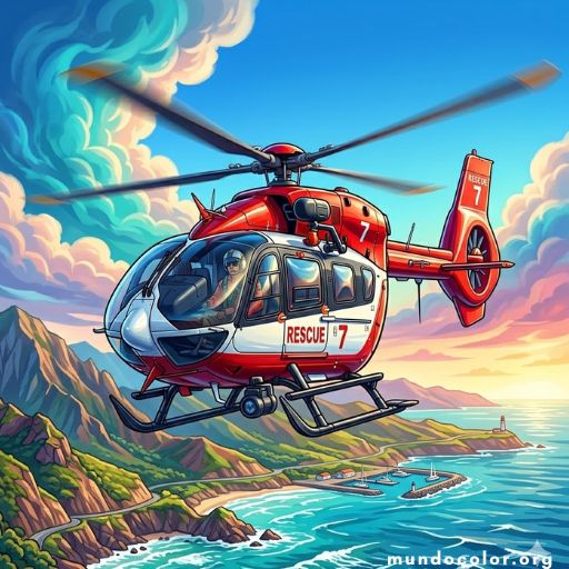 Розмальовки Helicópteros 🚁