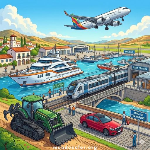 Розмальовки Medios de transporte | Vehículos