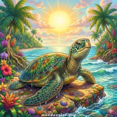 Dibujos de Tortugas para Colorear – Gratis en PDF o JPG