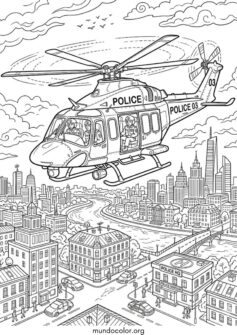 Helicóptero de policía