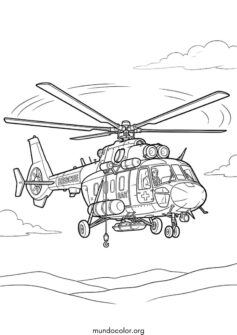 Helicóptero de rescate