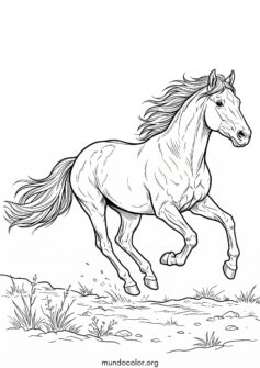 Caballo galopando