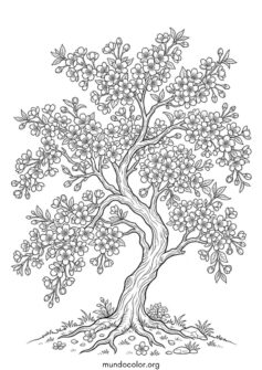 Cerezo en flor