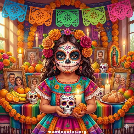 Розмальовки Día de Todos los Santos