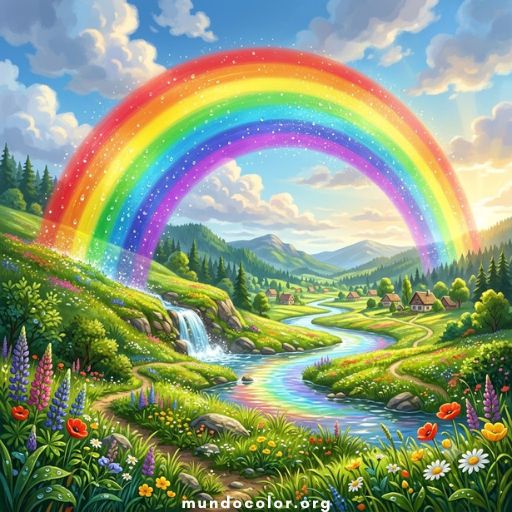 Розмальовки Arcoíris 🌈
