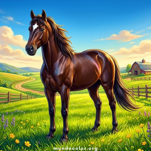 Розмальовки Caballos 🐎
