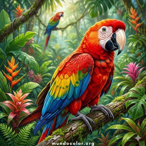 Розмальовки Loros 🦜