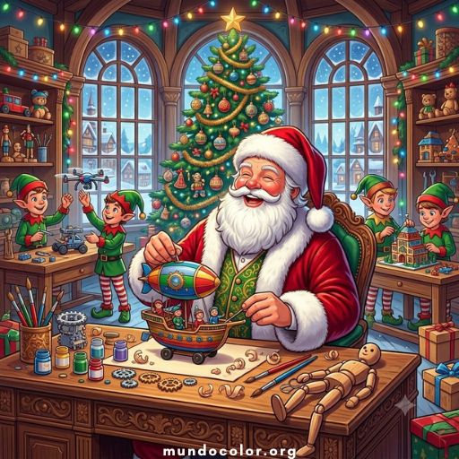 Розмальовки Papá Noel 🎅
