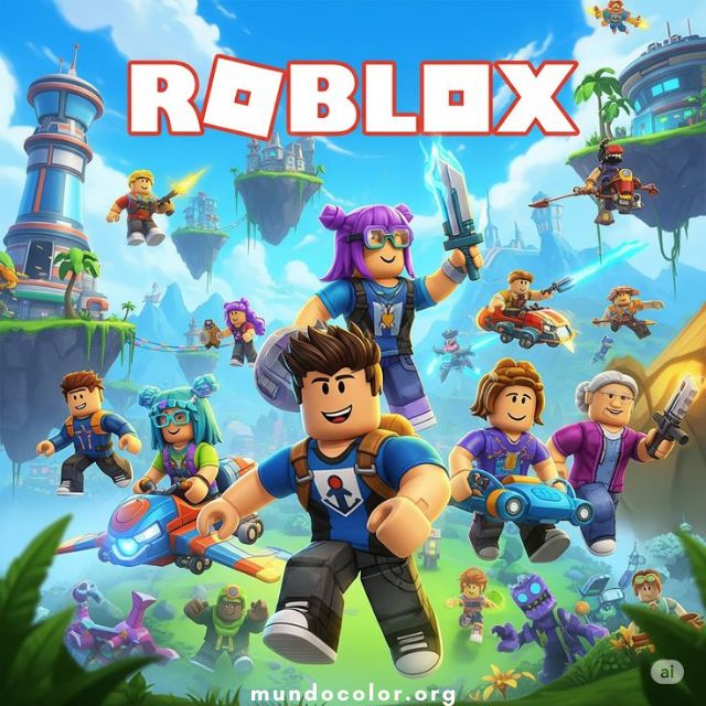Розмальовки Roblox