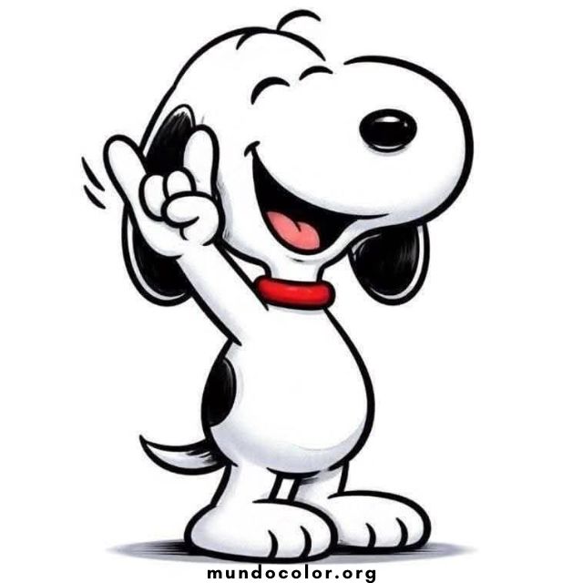 Розмальовки Snoopy