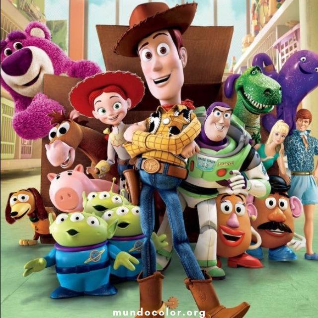 Розмальовки Toy story