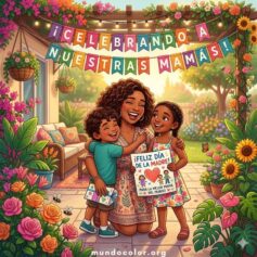 Dibujos del Día de la Madre para Colorear – Gratis en PDF o JPG