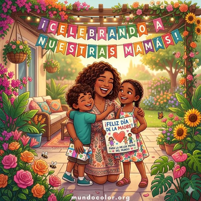 Розмальовки Día de la madre
