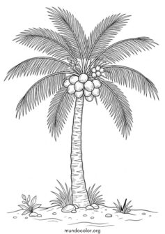 Árbol de coco (Cocotero)