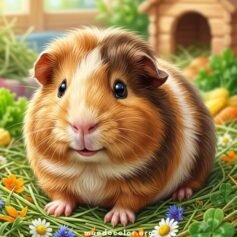 Dibujos de Cobayas para Colorear – Gratis en PDF e Imprimir en A4