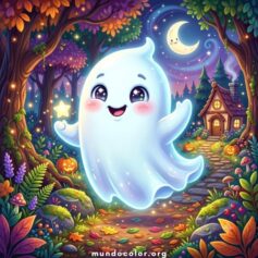 Dibujos de Fantasmas para Colorear 👻 Gratis en PDF e Imprimir en A4
