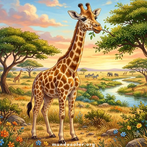 Розмальовки Jirafas 🦒
