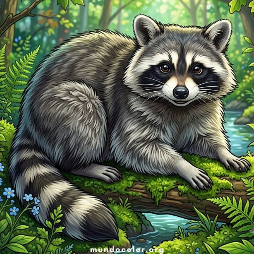 Розмальовки Mapaches