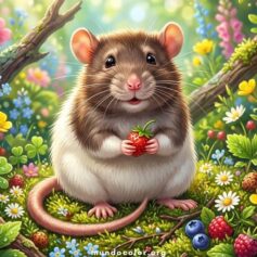 Dibujos de Ratas para Colorear 🐀 Gratis en PDF e Imprimir en A4