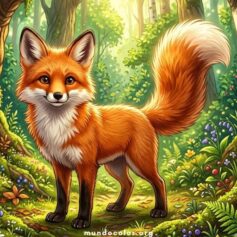 Dibujos de Zorros para Colorear 🦊 Gratis en PDF e Imprimir en A4