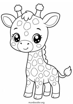 Jirafa kawaii