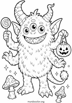 Monstruito de Halloween