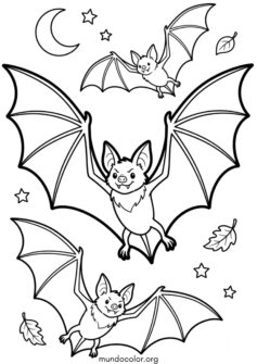 Murciélagos de Halloween