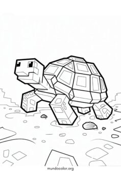 Tortuga de Minecraft