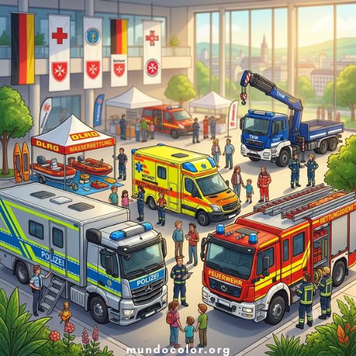 Розмальовки Vehículos de emergencia 🚒🚓🚑