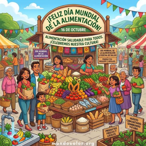 Розмальовки Día Mundial de la Alimentación