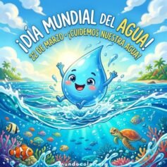 Dibujos del Día Mundial del Agua para Colorear