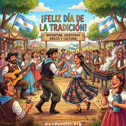 Розмальовки Día de la Tradición en Argentina
