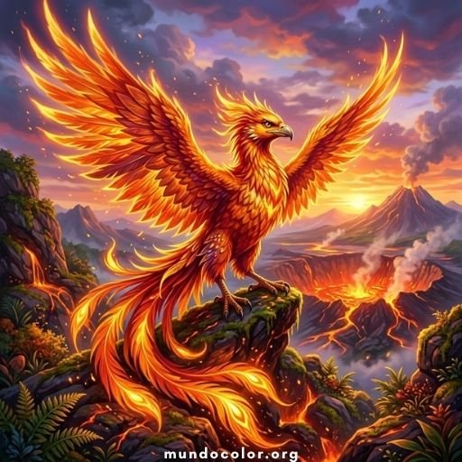 Dibujo de Fénix