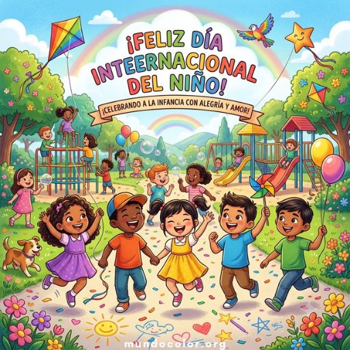 Розмальовки Día del Niño 🎈