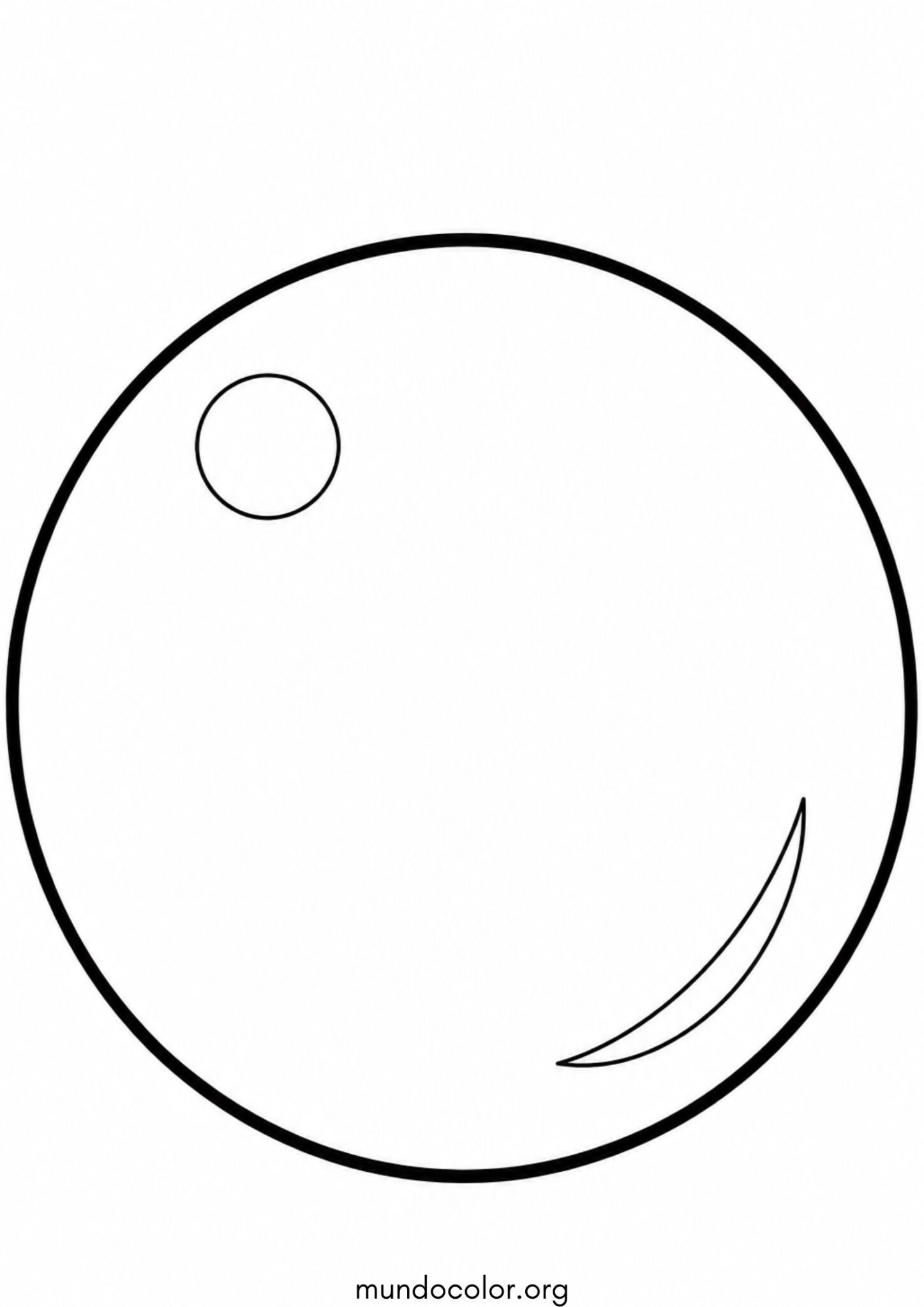 Dibujo de Esfera para colorear