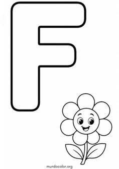 F — Flor (Letras del alfabeto español)