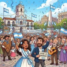 Dibujos de la Revolución de Mayo para Colorear – 25 de Mayo PDF