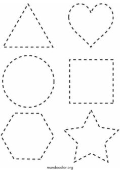 Unir los puntos – Figuras geométricas