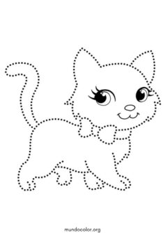 Unir los puntos – Gatito