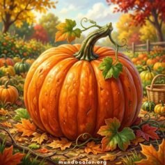 Dibujos de Calabazas para Colorear 🎃 Gratis en PDF e Imprimir A4