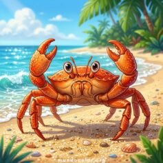 Dibujos de Cangrejos para Colorear 🦀 Gratis en PDF e Imprimir A4