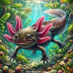 Dibujos de Ajolotes para Colorear – Gratis en PDF e Imprimir A4
