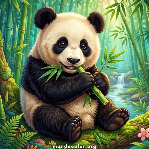 Dibujo de Pandas 🐼